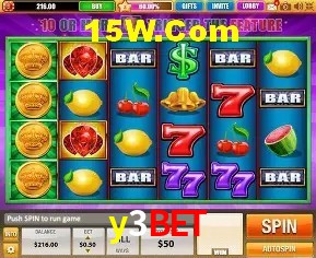 Interface do App y3bet